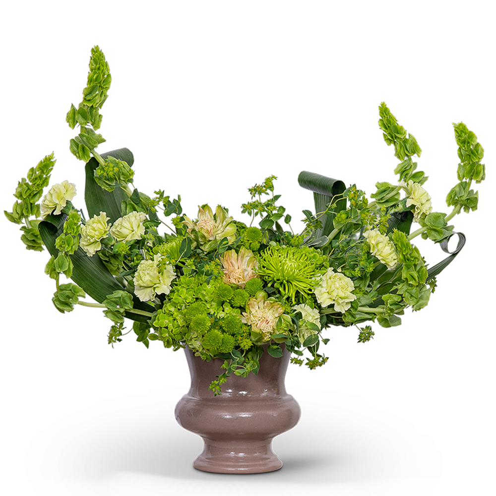 Tranquil Oasis Crescent Urn